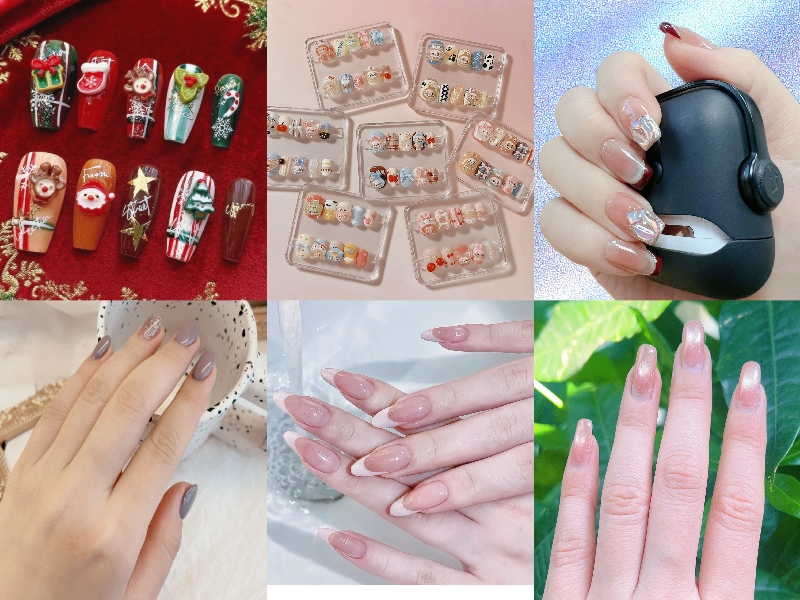 Types of nail art